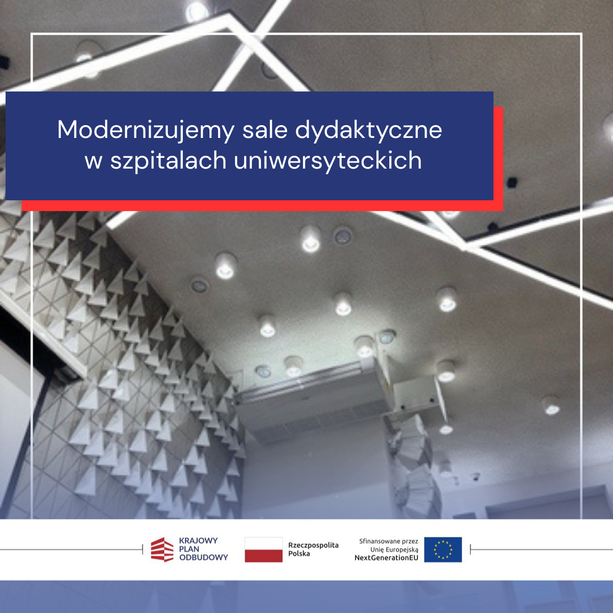 KPO sale dydaktyczne w szpitalach